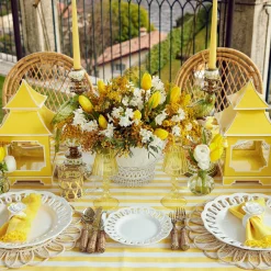 White Ribbon Wine Glasses (Set Of 4)|Mrs. Alice