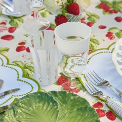 White Ribbon Wine Glasses (Set Of 4)|Mrs. Alice