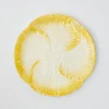 Yellow Capri Lettuce Dinner Plate|Mrs. Alice Discount