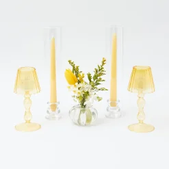 Yellow Melograno Candlescape|Mrs. Alice